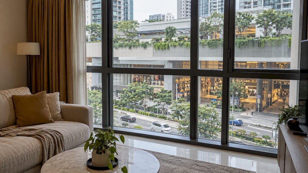 Units Facing Malls in Singapore: 3 Setups, Different Noise Risks